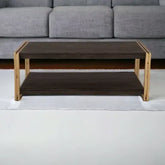 Kraft Bazaar Liverpool Coffee Table in Tobacco Brown 110x60x40Cm